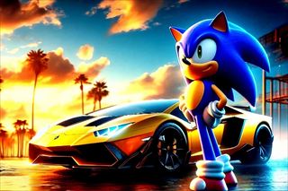 【Sonic Run for Lamborghini】Thumbnail Image