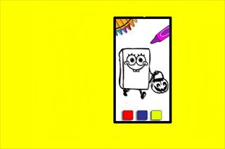 【SpobgeBob Halloween Coloring Book】Thumbnail Image
