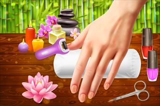 【Spring Nail-Art】ゲームのサムネイル画像