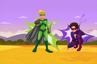 【Superheroes Jigsaw】Thumbnail Image