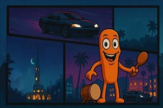 【Tung Tung Sahur GTA Miami】Thumbnail Image
