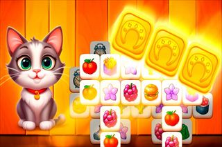 【Cat Town - Tile Match Puzzle】ゲームのサムネイル画像