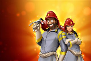【Fire Jump 2d】Thumbnail Image
