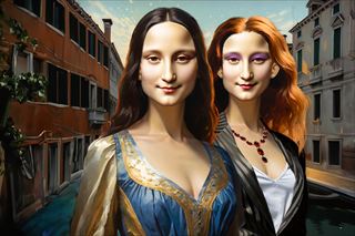 【Mona Lisa Fashion Experiments】Thumbnail Image