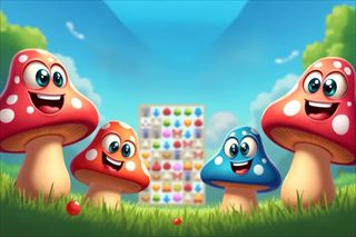 【Mushroom Fever Match 3】Thumbnail Image