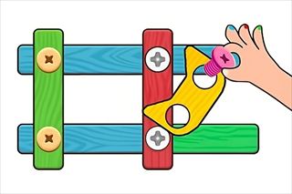 【Nuts & Bolts: Screw Puzzle】Thumbnail Image