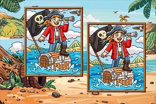 【Pirates: Find The Diffs】Thumbnail Image