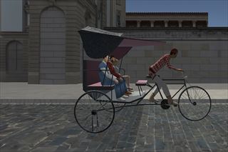 【Tricycle rickshaw driver city simulator】Thumbnail Image