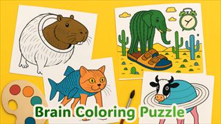 【Brain Coloring Puzzle】Thumbnail Image