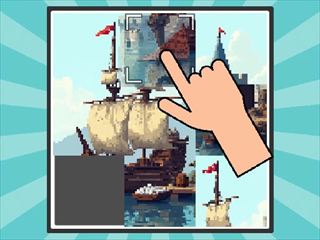 【Pixel Slide Puzzle】Thumbnail Image