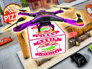 【Drone Pizza Delivery Simulator】Thumbnail Image