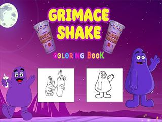【Grimace Shake Coloring】Thumbnail Image