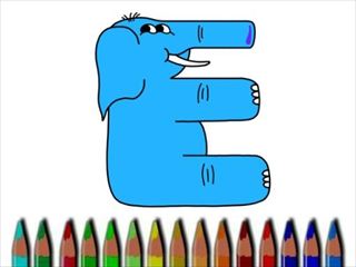 【Letters Coloring Book】Thumbnail Image