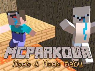 【MCParkour Noob & Noob Baby】Thumbnail Image