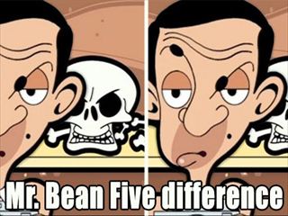 【Mr Bean Five Difference Challenge】Thumbnail Image