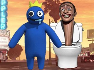 【Rainbow Monster VS Skibidi Toilet】Thumbnail Image