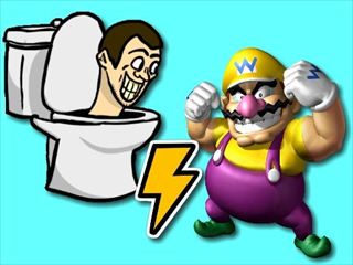 【Skibidi Toilet vs Wario】Thumbnail Image