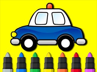 【Easy to Paint Police Car】Thumbnail Image