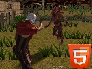 【Zombie Apocalypse Zombie Z HTML5】Thumbnail Image