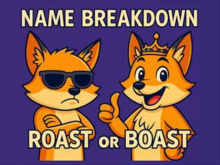 【Name Breakdown Roast Or Boast】Thumbnail Image