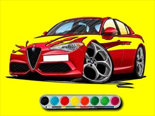 【Alfa Romeo Coloring】Thumbnail Image