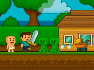 【Baby Noob Help! Steve】Thumbnail Image