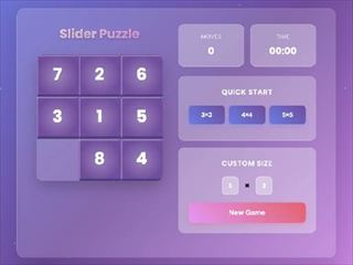 【Sliding Number Puzzle – Classic Brain Teaser】Thumbnail Image