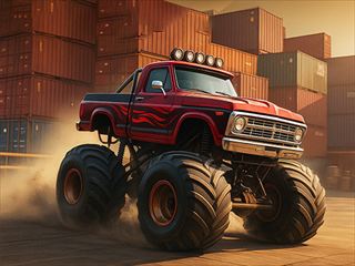 【Monster Truck Racing Game】Thumbnail Image