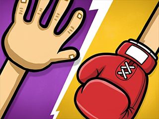 【Two Player Red Hands Game】Thumbnail Image