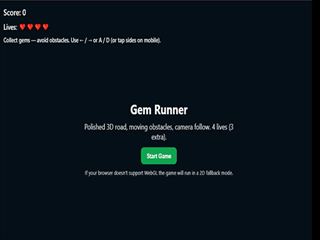 【Gem Runner】Thumbnail Image