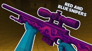 アクション アーケード スキル シューティング マウス ガン PvE 物理 一人称シューティング スナイパーゲーム[Red and Blue Snipers]サムネイル画像