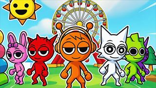 アドベンチャー シミュレーション 3D マルチプレイヤー 協力プレイ 人気 ストーリーゲーム[Sprunki World Online RP - Play with Friends!]サムネイル画像