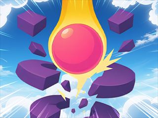 【Fruit Helix Jump】ゲームのサムネイル画像