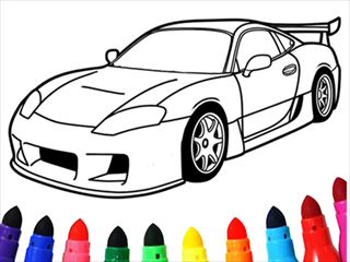 【Easy Picture Colouring Game】Thumbnail Image