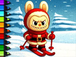 【Easy Coloring Labubu Time】Thumbnail Image