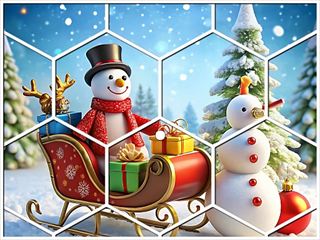 【Christmas Hexa Puzzle】Thumbnail Image