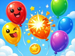 【Balloon Buddies Flat Edition】ゲームのサムネイル画像