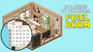 【Coloring by Numbers. Pixel Room】サムネイル画像
