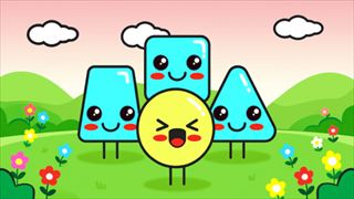 【Cute Shapes】ゲームのサムネイル画像