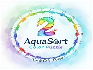 【AquaSort 2: Color Puzzle】ゲームのサムネイル画像