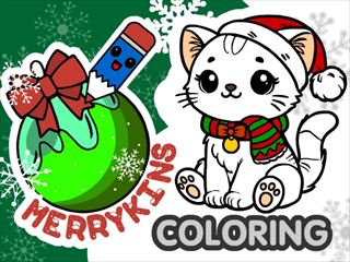 【MerryKins Coloring】サムネイル画像