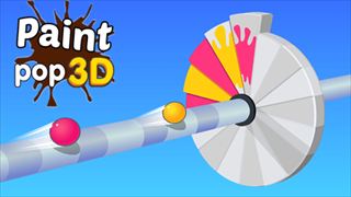 パズル アーケード 3D マウス カラーゲーム[Paint Pop 3D]サムネイル画像