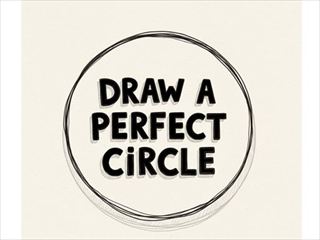 【Draw a Perfect Circle】Thumbnail Image