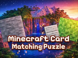 【Minecraft Card Matching Puzzle】ゲームのサムネイル画像