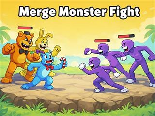 【Merge Monster Fight】ゲームのサムネイル画像