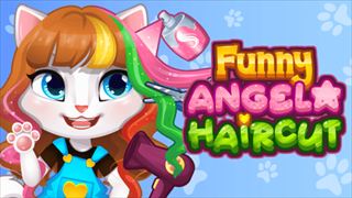 Funny Angela Haircut:ゲームのサムネイル画像