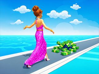 【Girl Money Rush Game】ゲームのサムネイル画像