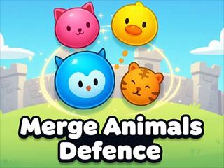 【Merge Animals Defence】ゲームのサムネイル画像