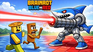 Brainrot Blue Vs Red：ゲームのサムネイル画像
