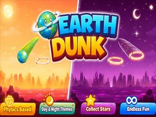 【Earth Dunk Physics Arcade Game】ゲームのサムネイル画像